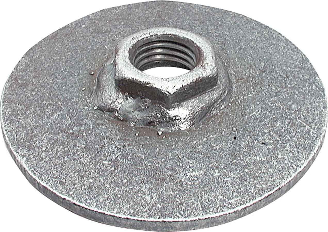 Allstar Weight Jack Plate 1" Course Thread Steel Natural ALL56112