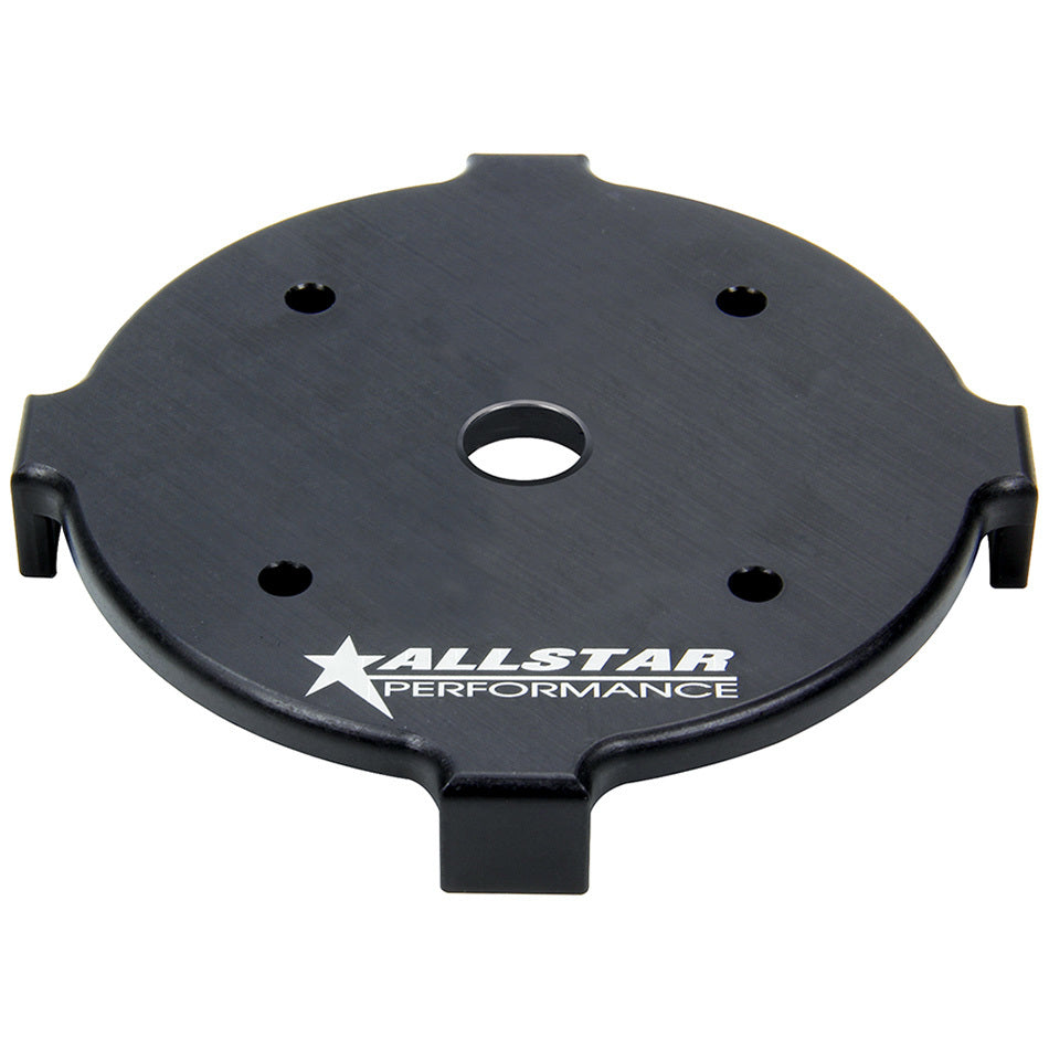 Allstar Spring Cup Lower Rear Bolt-On 1/2" Mounting Holes Aluminum Black Anodized 5" OD Springs ALL56117