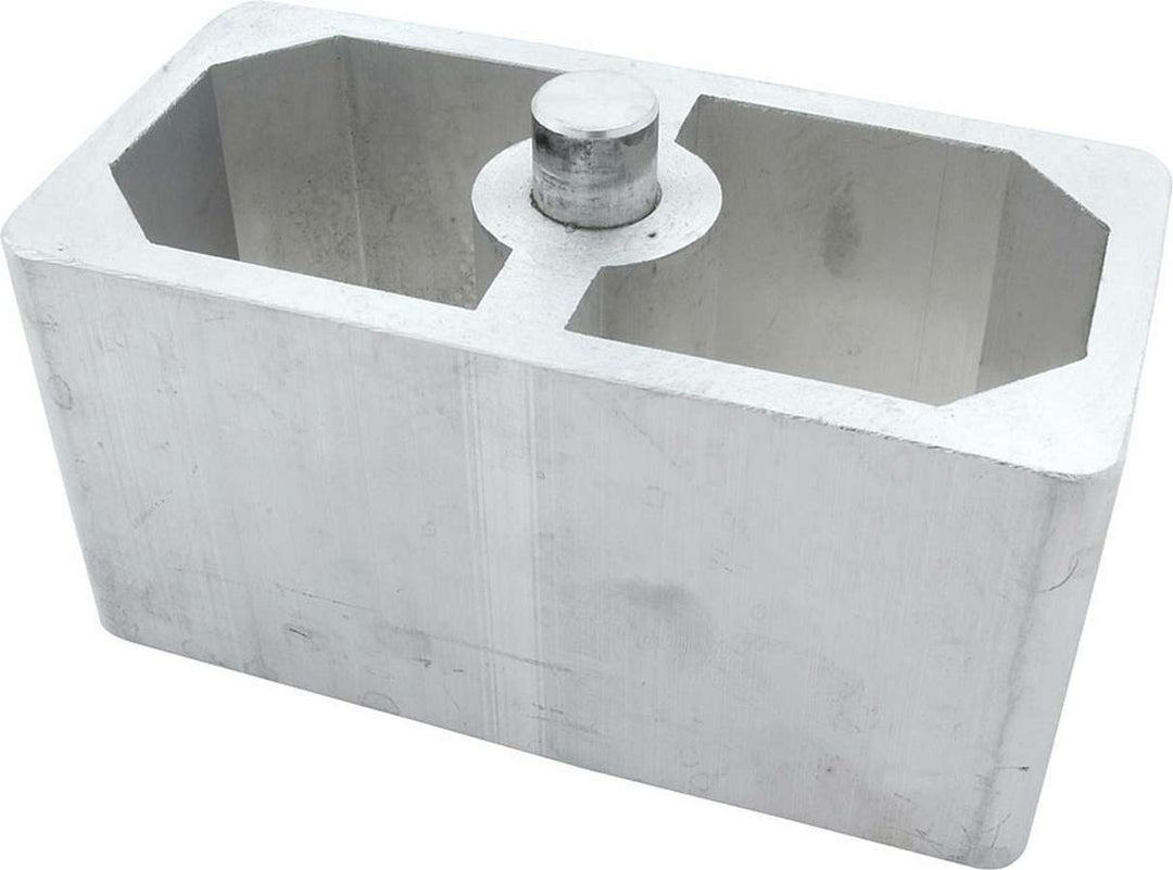 Allstar Leaf Spring Block 2.5" Height 2.5" Width 5" Length 9/16" Diameter Pin Extruded Aluminum ALL56133