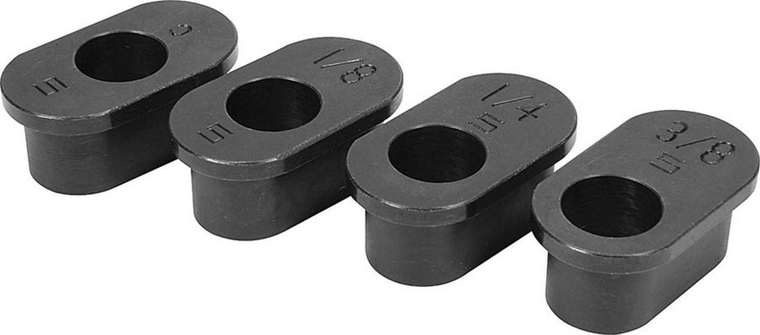 Allstar Center Link Insert 1/8 to 3/8" Offsets Straight Through Steel Black Oxide Kit ALL57334