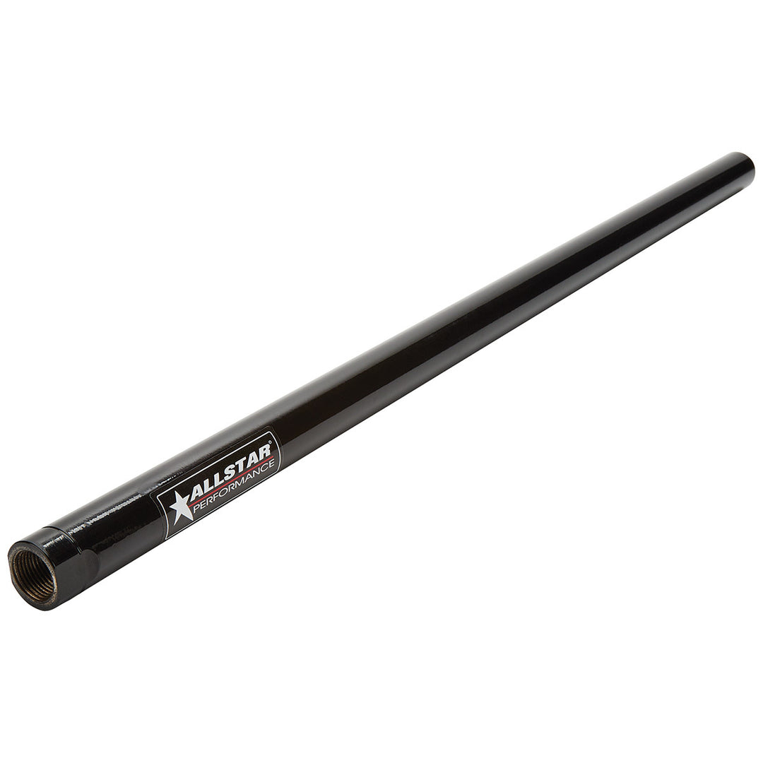Allstar Suspension Tube 1" OD 25" 3/4"-16 Female Thread Steel Black Powdercoat ALL57484