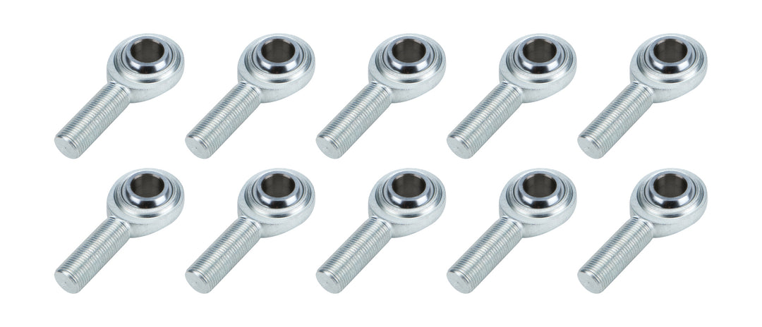Allstar Rod End Standard Series Spherical 5/8" Bore 5/8"-18 Male Thread Steel Ball Set of 10 ALL58010-10