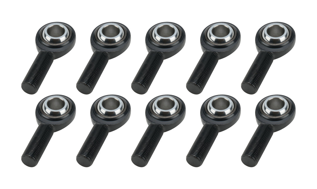 Allstar Rod End Pro Series Spherical 5/8" Bore 5/8"-18 Male Thread Steel Ball Set of 10 ALL58060-10