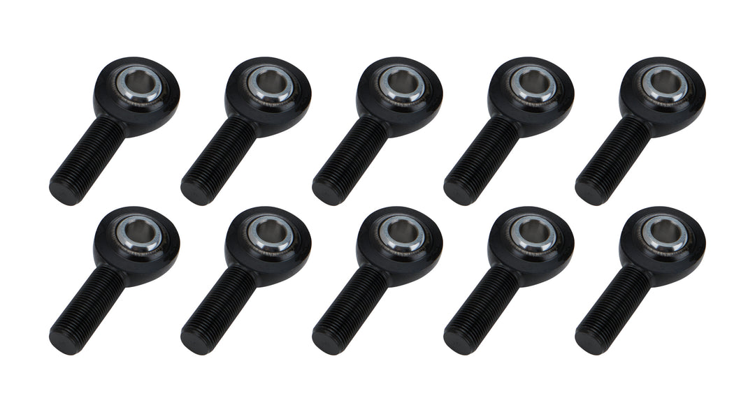 Allstar Rod End Pro Series Spherical 1/2" Bore 5/8"-18 Male Thread Steel Ball Set of 10 ALL58069-10