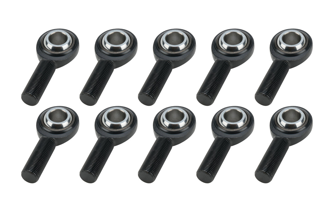 Allstar Rod End Pro Series Spherical 5/8" Bore 5/8"-18 Male Thread Steel Ball Set of 10 ALL58070-10