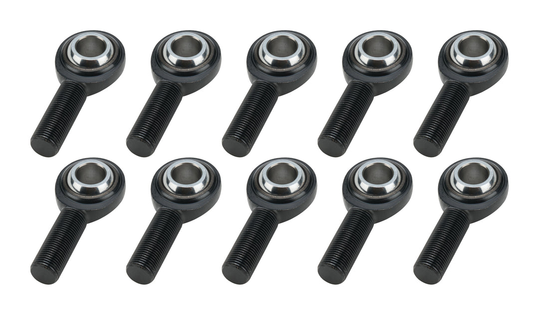 Allstar Rod End Pro Series Spherical 3/4" Bore 3/4"-16 Male Thread Steel Ball Set of 10 ALL58072-10