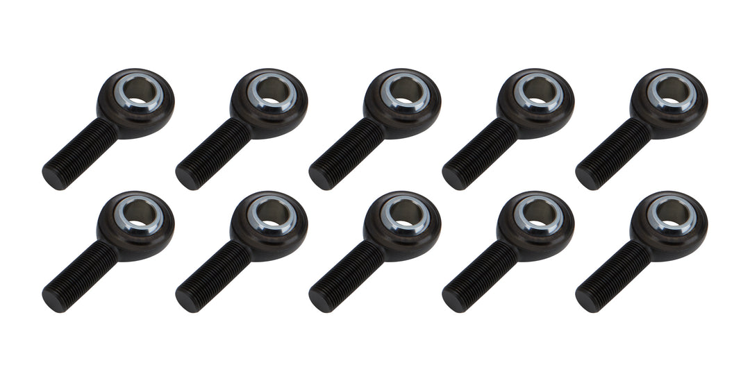 Allstar Rod End Pro Series Spherical 5/8" Bore 5/8"-18 Male Thread Steel Ball PTFE Set of 10 ALL58080-10