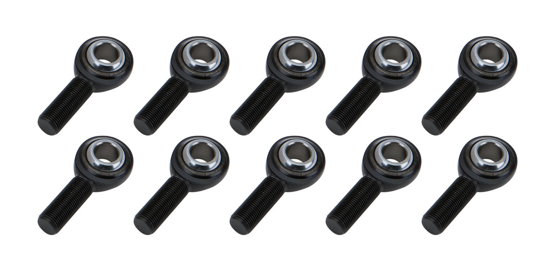 Allstar Rod End Pro Series Spherical 5/8" Bore 5/8"-18 Male Thread Steel Ball PTFE Set of 10 ALL58085-10