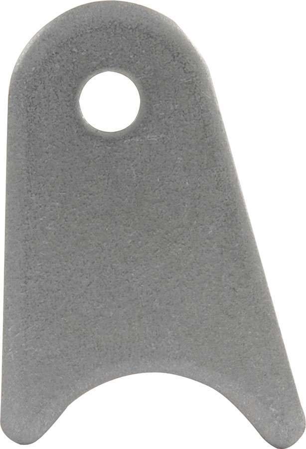 Allstar Chassis Tab Radius 3/8" Mounting Hole 2-3/8" 3/16" Thick Steel Natural Set of 4 ALL60001