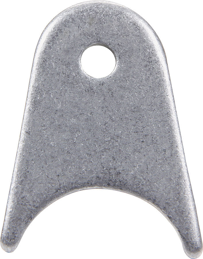 Allstar Chassis Tab Radius 1/4" Mounting Hole 2" 1/8" Thick Steel Natural Set of 25 ALL60003-25