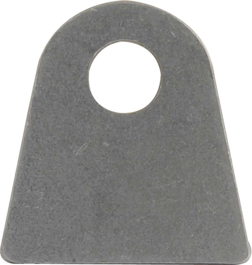 Allstar Chassis Tab Flat 1/2" Mounting Hole 1-7/8" 3/16" Thick Steel Natural Set of 4 ALL60006