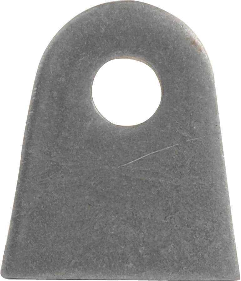 Allstar Chassis Tab Flat 1/2" Mounting Hole 2" 1/4" Thick Steel Natural Set of 4 ALL60008