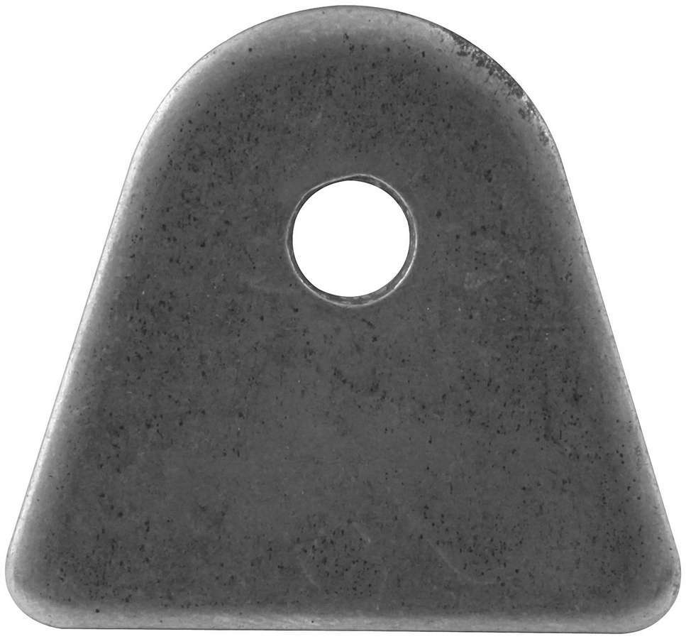 Allstar Chassis Tab Flat 1/4" Mounting Hole 1-7/16" 1/8" Thick Steel Natural Set of 4 ALL60012