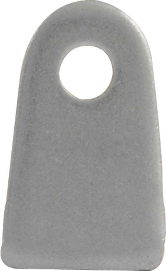Allstar Chassis Tab Bumper Tab Flat 1-1/4" 1/4" Mounting Hole 0.125" Thick Steel Set of 25 ALL60022-25