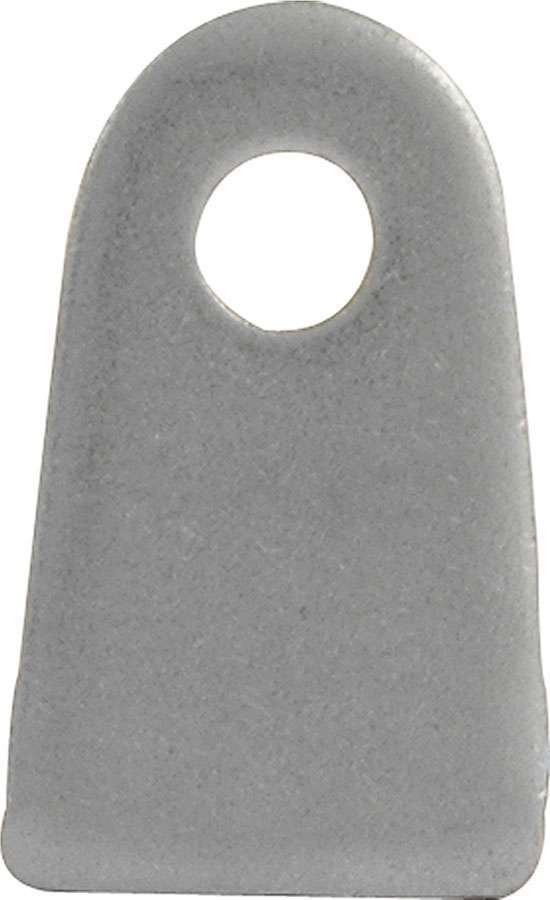 Allstar Chassis Tab Bumper Tab Flat 1-1/4" 1/4" Mounting Hole 0.125" Thick Steel Set of 4 ALL60022