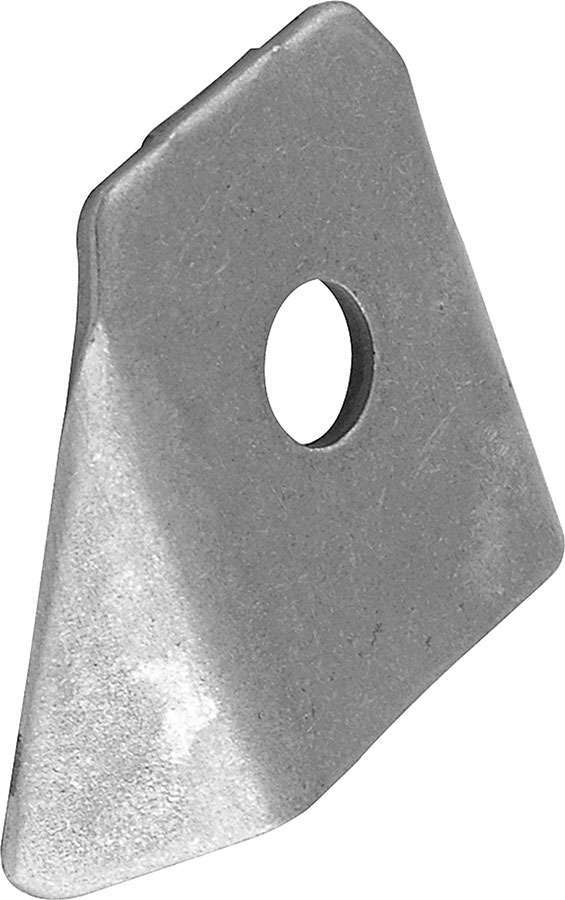 Allstar Chassis Tab Body Brace Flat Gusseted 1-9/16" 3/8" Mounting Hole 0.085" Thick Set of 4 ALL60024