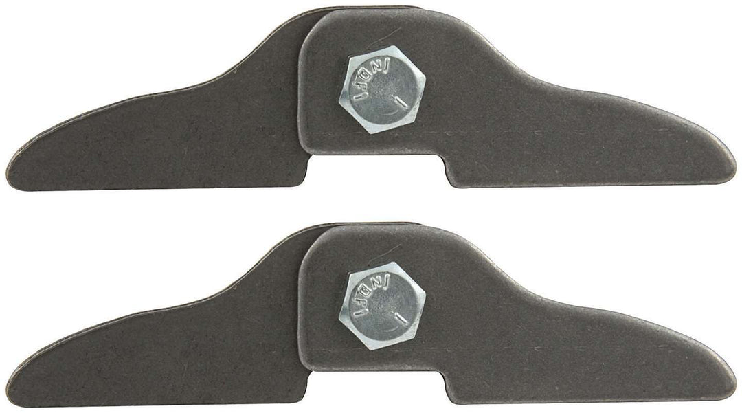 Allstar Header Tab Kit 4 Tabs / 2 Bolt / 2 Lock Nuts Steel Natural Set of 25 ALL60040-25
