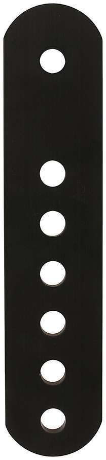 Allstar Spring Shackle Plate Leaf 9" Length 2" Width 3/8" Thick 1/2" Holes Aluminum Black Pair ALL60056