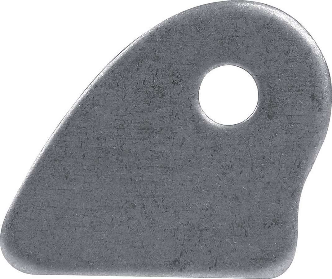 Allstar Chassis Tab Flat 3/8" Mounting Hole 1-3/4" 1/8" Thick Steel Natural Set of 4 ALL60076