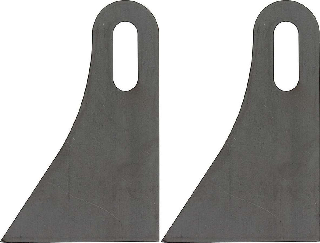 Allstar Control Arm Bracket Upper Weld-On Slots 3/16" Thick Steel Natural Pair ALL60078