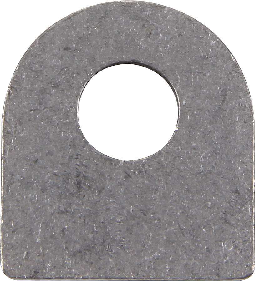 Allstar Chassis Tab Flat 7/16" Mounting Hole 1-1/4" 0.100" Thick Steel Natural Set of 4 ALL60091
