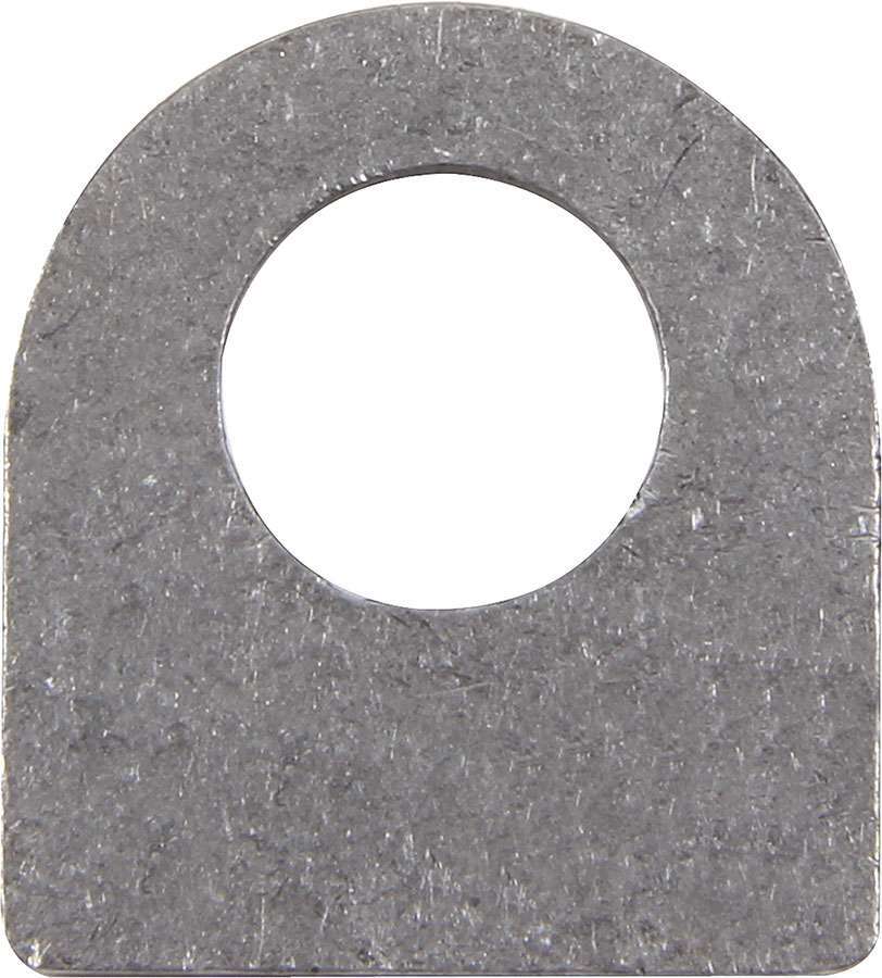 Allstar Chassis Tab Flat 9/16" Mounting Hole 1-1/4" 0.100" Thick Steel Natural Set of 4 ALL60092