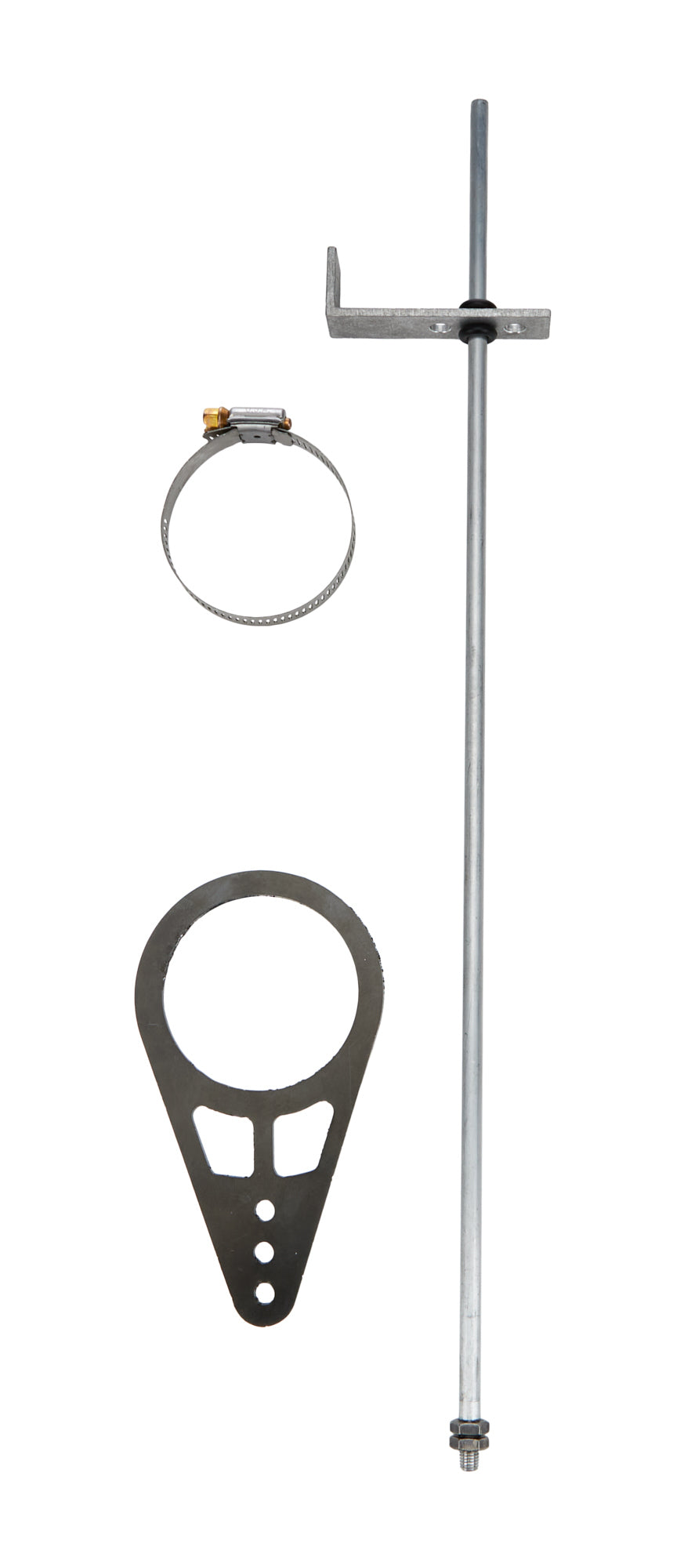 Allstar Travel Indicator Extra Clearance Aluminum Rod Aluminum Mounting Rings 3 or Kit ALL60095