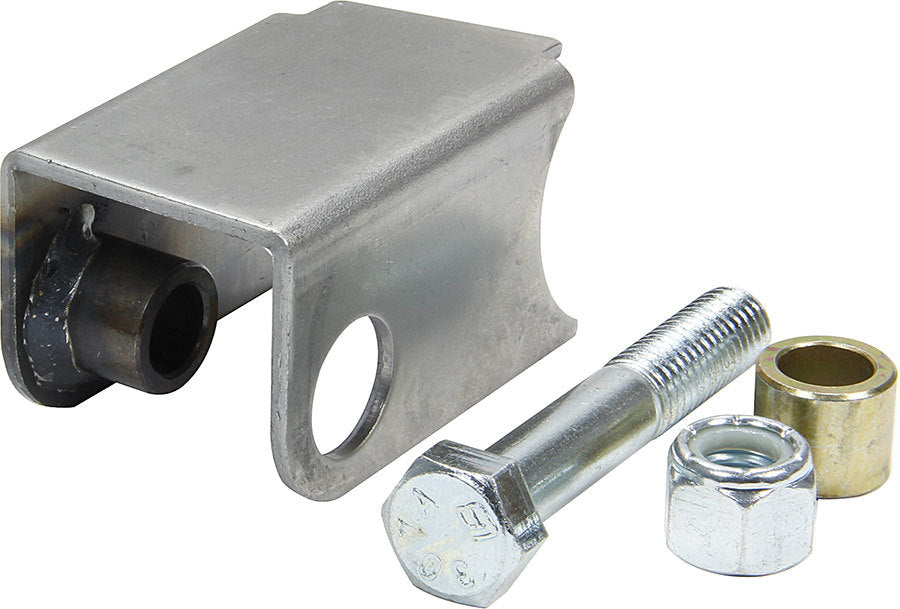 Allstar Shock Mount Passenger Side Weld-On Notched Steel Natural Universal ALL60101