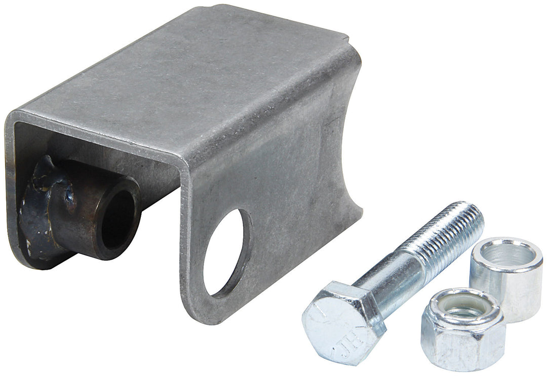 Allstar Shock Mount Long Notched Weld-On Straight Steel Natural Universal Set of 10 ALL60104-10