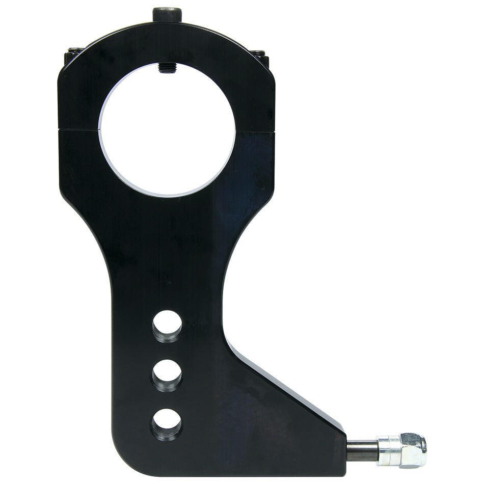 Allstar Trailing Arm Bracket Lower Clamp-On Shock Mount 3" OD Axle Tubes Aluminum Black Anodized ALL60138
