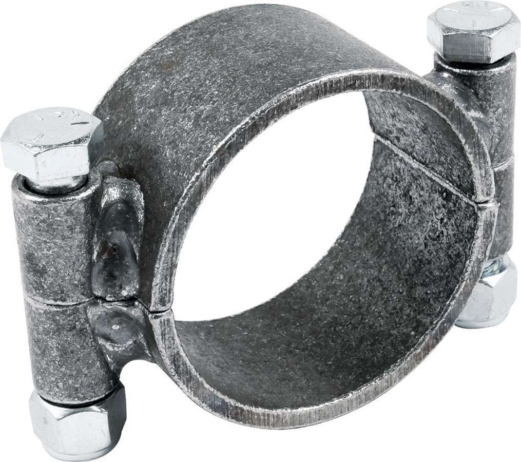 Allstar Clamp-On Ring 2-Piece 3" ID 1-3/4" Wide 2-Bolt Steel Natural Set of 10 ALL60145-10