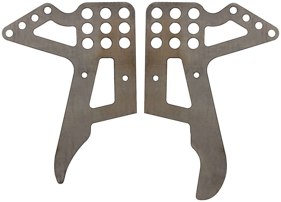 Allstar Torque Link Bracket Weld-On Multiple Holes Steel Natural Ford 9" Rears Ends Pair ALL60157