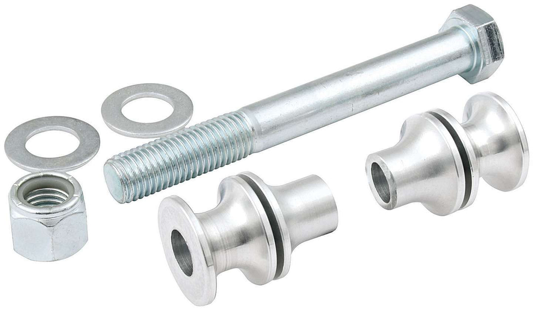 Allstar Torque Link Spacer 3/4" ID Holes Bolt / Nut / Spacers Aluminum Clear Anodized Kit ALL60158