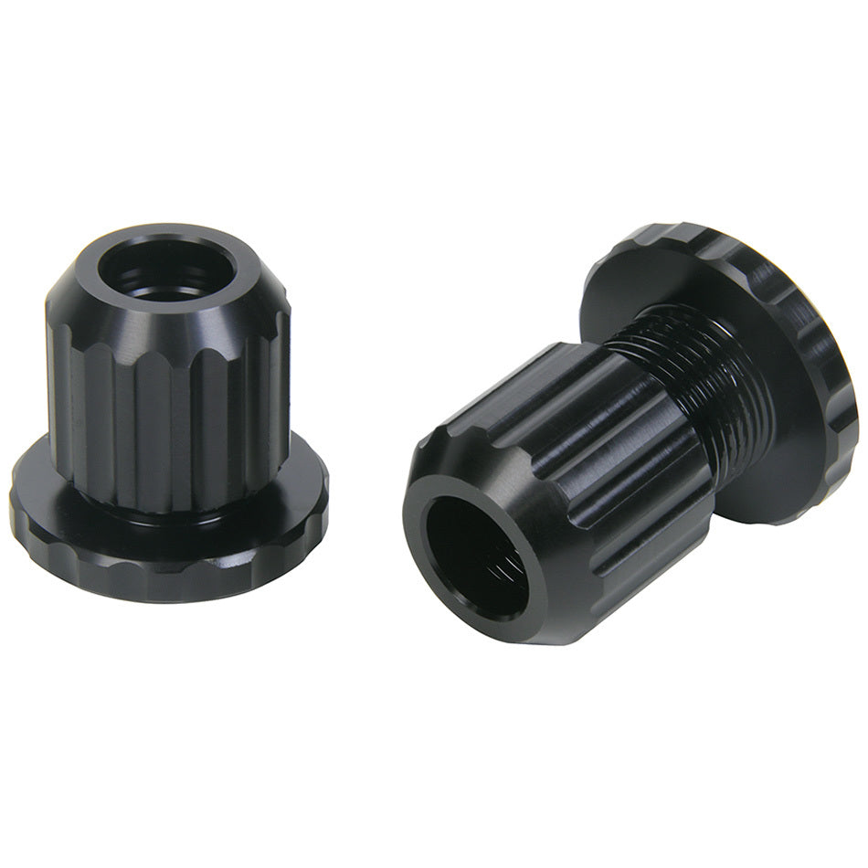 Allstar Top Link Spacer 3/4" ID Holes Adjustable 1-3/4" to 2-1/2" Wide Aluminum Black Pair ALL60178
