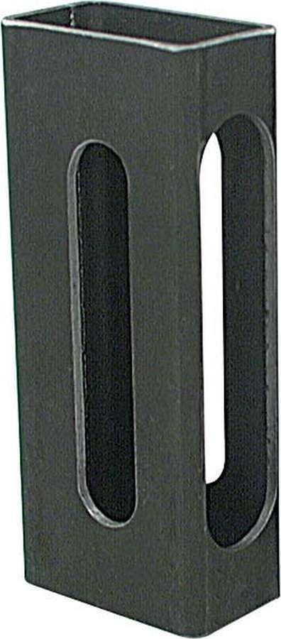 Allstar Trailing Arm Bracket Slider Box Frame Mount Weld-On 3/4" Slot Steel Natural ALL60188
