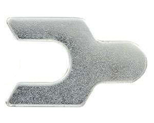 Allstar Control Arm Shims Upper Individual Mount 1/16" Steel Zinc Oxide Set of 10 ALL60200