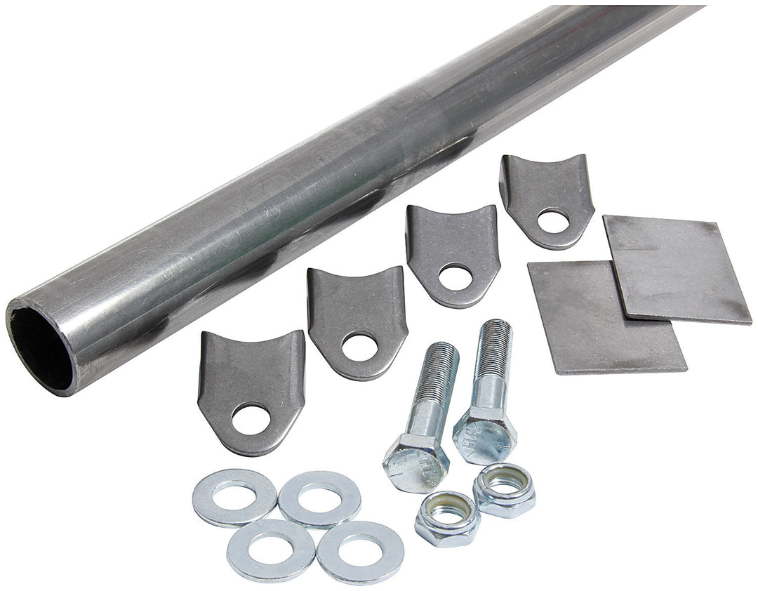 Allstar Shock Mount Rear Upper Weld-On Straight Steel Natural Universal Kit ALL60230