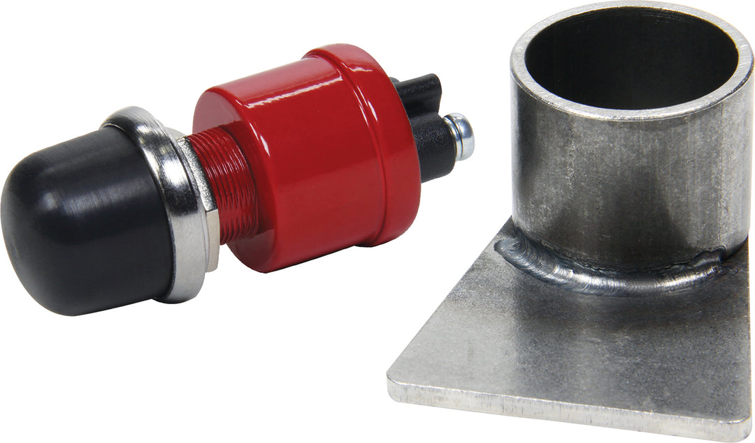 Allstar Push Button Switch Starter Momentary 12V Remote Mount Steel Welded ALL60360