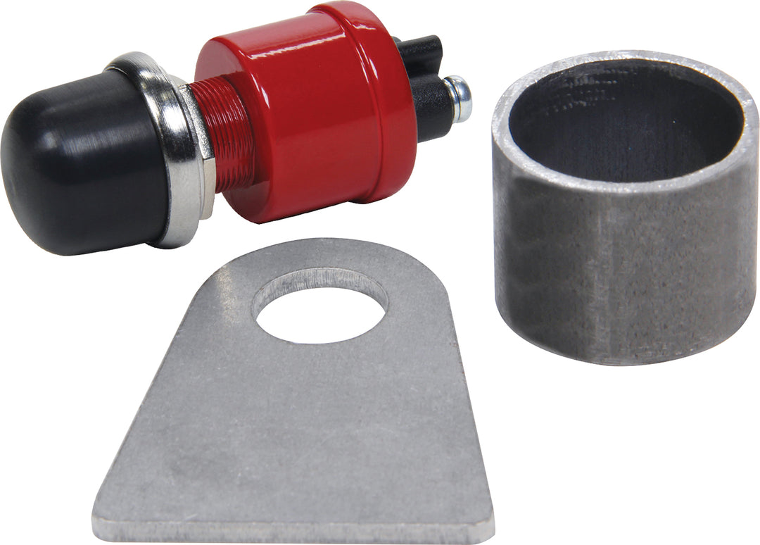 Allstar Push Button Switch Starter Momentary 12V Remote Mount Steel Unwelded ALL60361