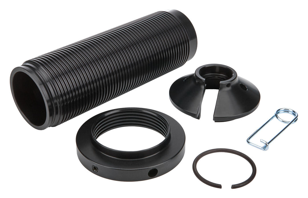 Allstar Coil-Over Kit 2.5" ID Spring 2" Smooth Body Shock 7" Sleeve Aluminum Black Anodized Kit ALL64158
