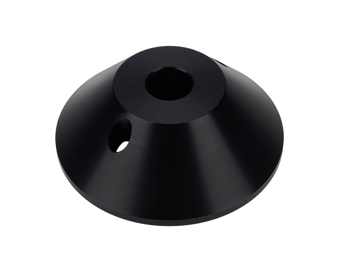 Allstar Coil-Over Spring Seat 2.5" ID Spring 5/8" Center Hole Aluminum Black Anodized ALL64188