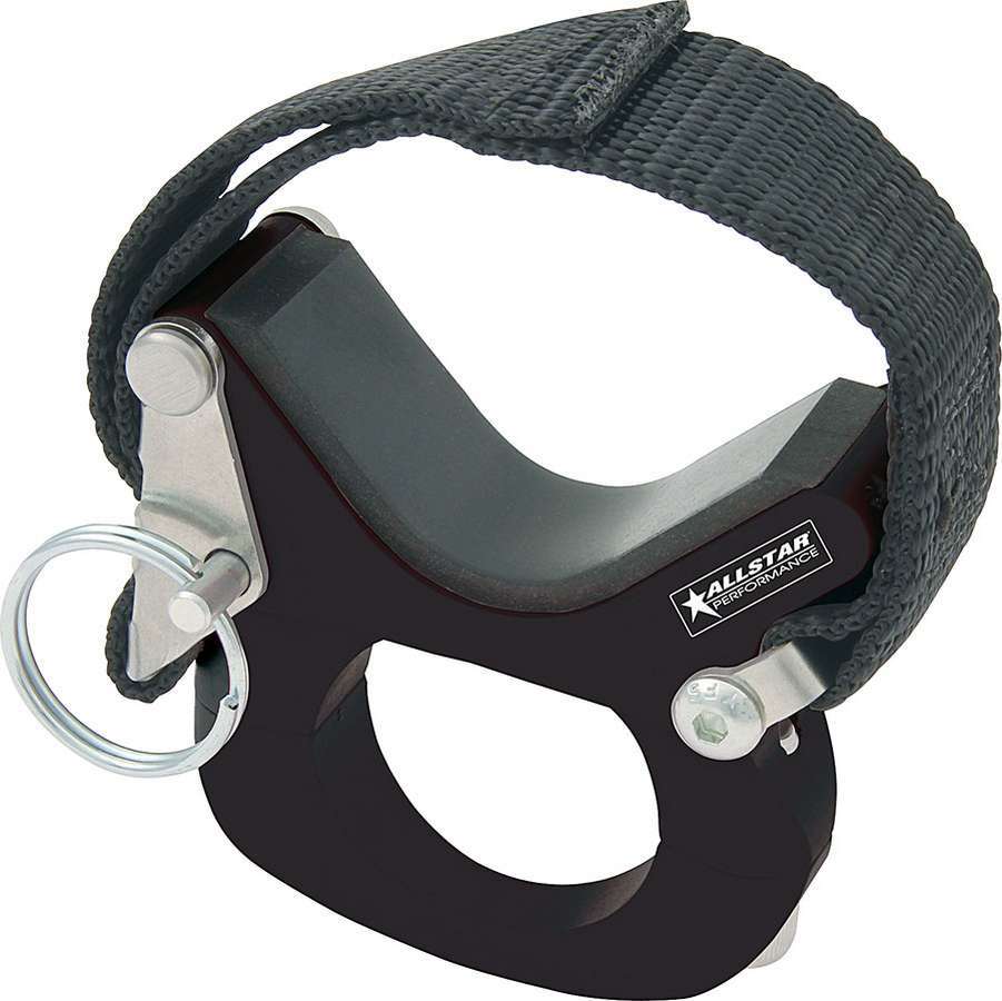 Allstar Shock Reservoir Bracket Clamp-On Aluminum / Nylon Black 1-1/2 to 3" Reservoirs 1-3/4" OD ALL64272