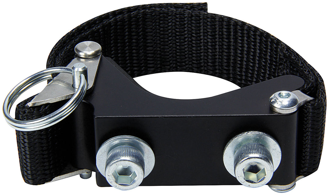Allstar Shock Reservoir Bracket Panel Mount Aluminum / Nylon Black 1-1/2 to 3" Reservoirs ALL64273