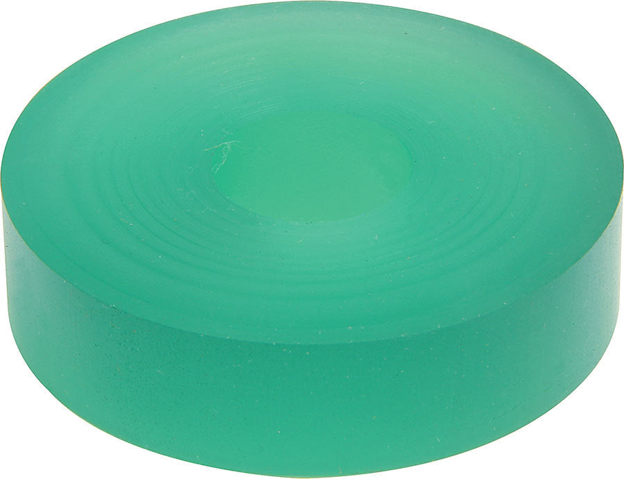 Allstar Bump Stop Puck 2.1" OD 0.625" ID 0.5" Tall Shock Mount 50 Durometer Urethane Green ALL64330