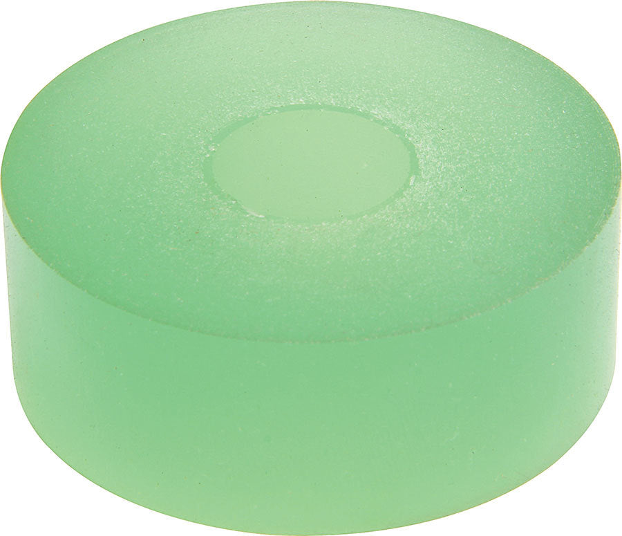 Allstar Bump Stop Puck 2.1" OD 0.625" ID 0.75" Tall Shock Mount 50 Durometer Urethane Green ALL64331