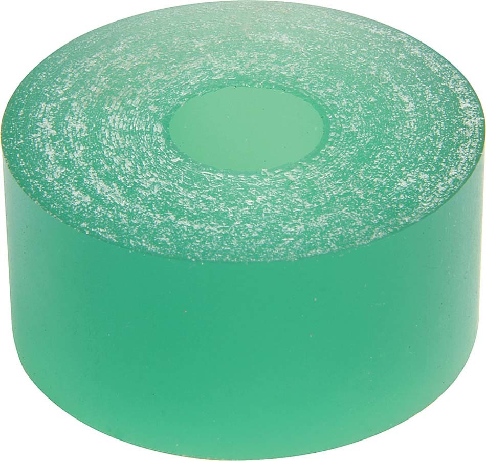 Allstar Bump Stop Puck 2.1" OD 0.625" ID 1" Tall Shock Mount 50 Durometer Urethane Green ALL64332