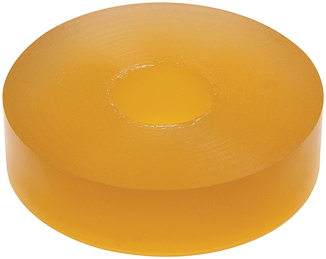 Allstar Bump Stop Puck 2" OD 0.5" ID 0.5" Tall Shock Mount 40 Durometer Polyurethane Brown 14 mm ALL64367