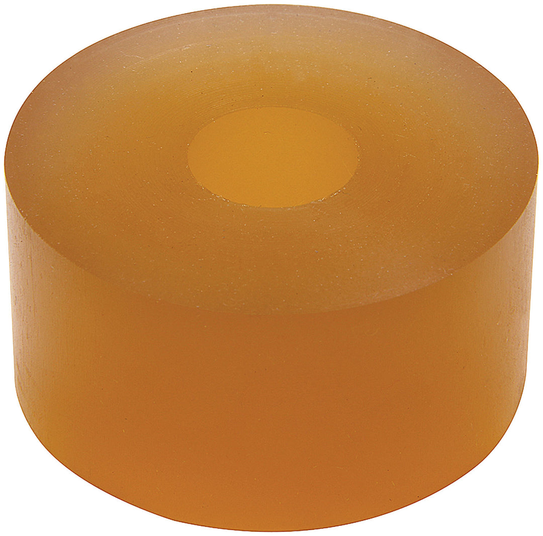 Allstar Bump Stop Puck 2" OD 0.5" ID 1" Tall Shock Mount 40 Durometer Polyurethane Brown 14 mm ALL64369