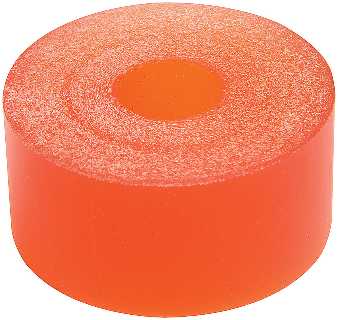 Allstar Bump Stop Puck 2" OD 0.5" ID 1" Tall Shock Mount 55 Durometer Polyurethane Orange 14 mm ALL64375