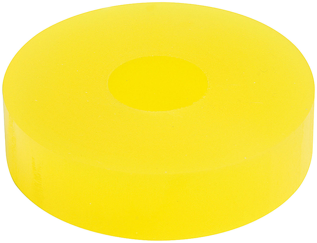 Allstar Bump Stop Puck 2" OD 0.5" ID 0.5" Tall Shock Mount 75 Durometer Polyurethane Yellow ALL64384